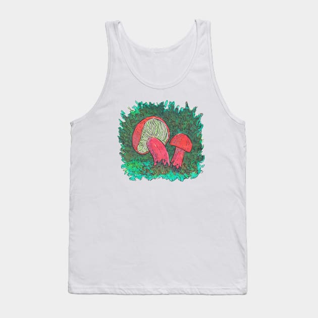 Mushrooms Tank Top by iisjah